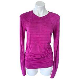 Athleta Pacifica Contoured Top Vibrant Fuschia Women’s Size S